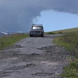 152 na wysokości ok.2500m.n.p.m. grad i deszcz